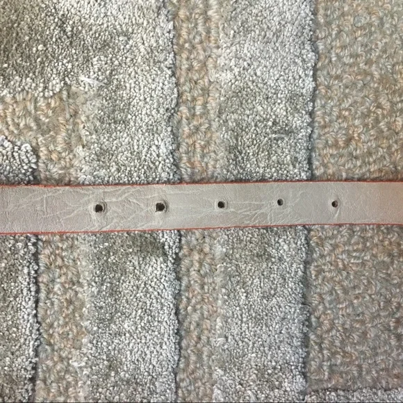 ALICE + OLIVIA - Pony Hair Belt Orange, XS - Picture 3 of 5